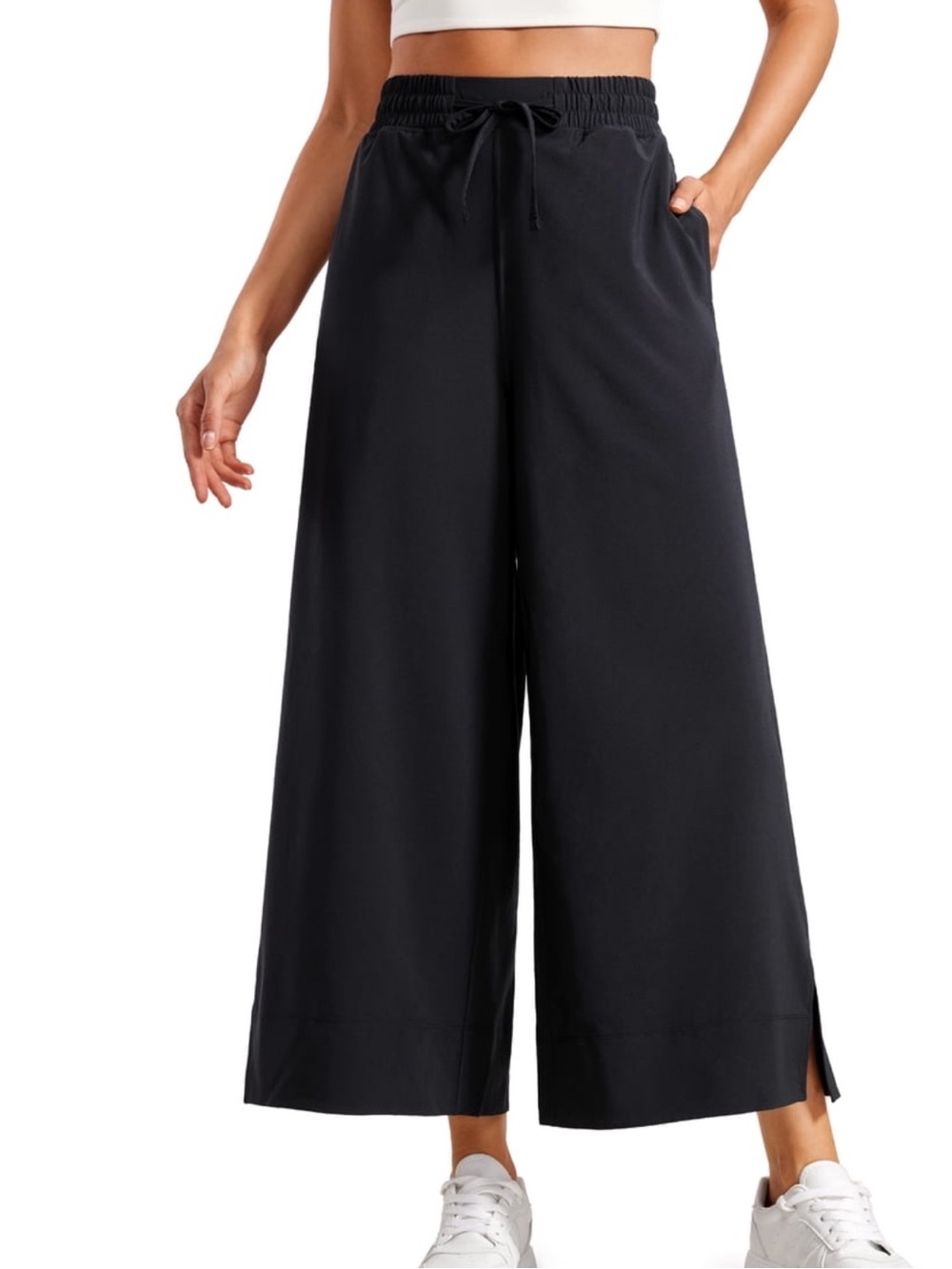 CRZ Yoga Wide Leg Crop Pants